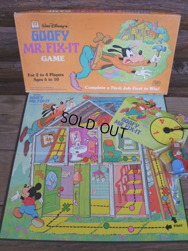 画像1: 80s Goofy MR.FIX-IT / Board Game (AC1036)