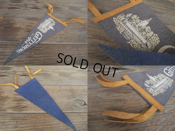 画像2: Vintage Souvenir Pennant / GETTYSBURG PA. (NK-506) 