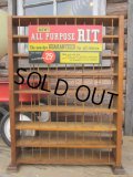 Vintage Rit Display Shelf Rack (PJ142)