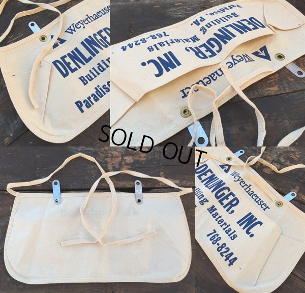 画像2: Vintage Carpenter Nail Apron / DENLINGER (PJ732)