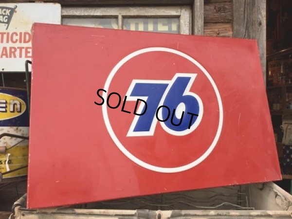 画像1: Vintage Unocal Union 76 Gas Station Oil Sign (DJ898)