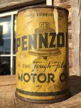 画像1: Vintage PENNZOIL 1 Quart Motor Oil Can (MA289)  (1)