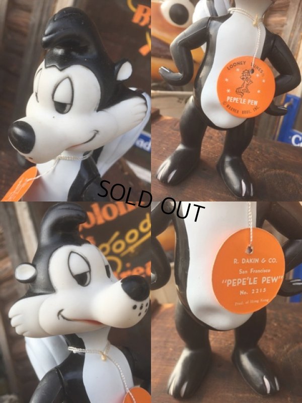 画像3: 70s Vintage WB Pepe Le Pew Doll Dakin (MA909)