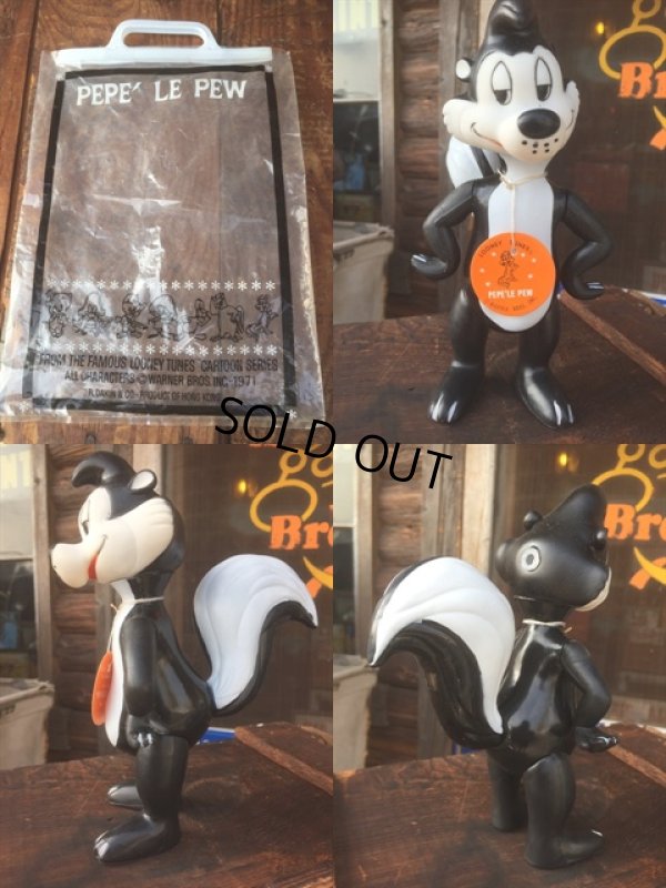 画像2: 70s Vintage WB Pepe Le Pew Doll Dakin (MA909)