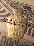 80s Vintage Dog License Tag #1888 (AL1762)