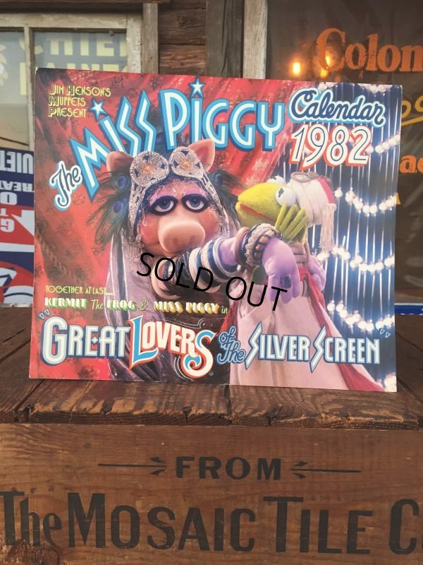 画像1: Vintage Muppets Miss Piggy calendar 1982 (AL2312) 