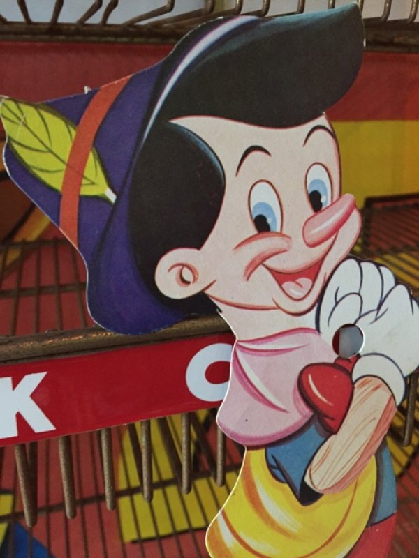 画像3: Vintage WDP Cardbord Decoration Pinocchio (J015)