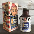 50s Vintage Howdy Doody Kunkel's Shoe Polish Dk Brown (J871)