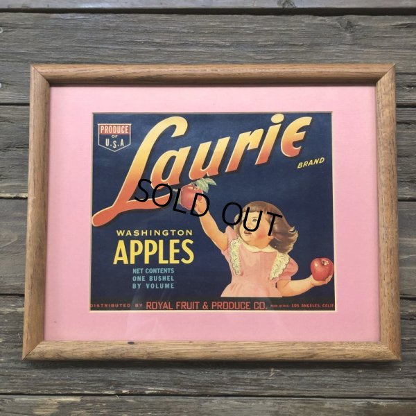 画像2: Vintage Wood Box Label Washinton Apples (S206) 