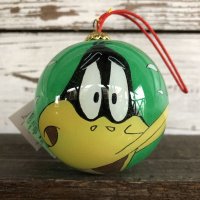 90s Vintage WB Daffy Duck Christmas Ball Ornament (S269)