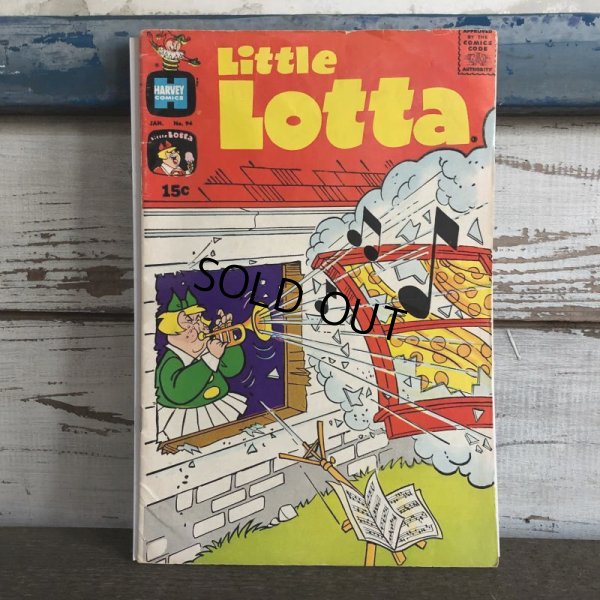 画像1: 70s Vintage Harvey Comics Little lotta (S364)