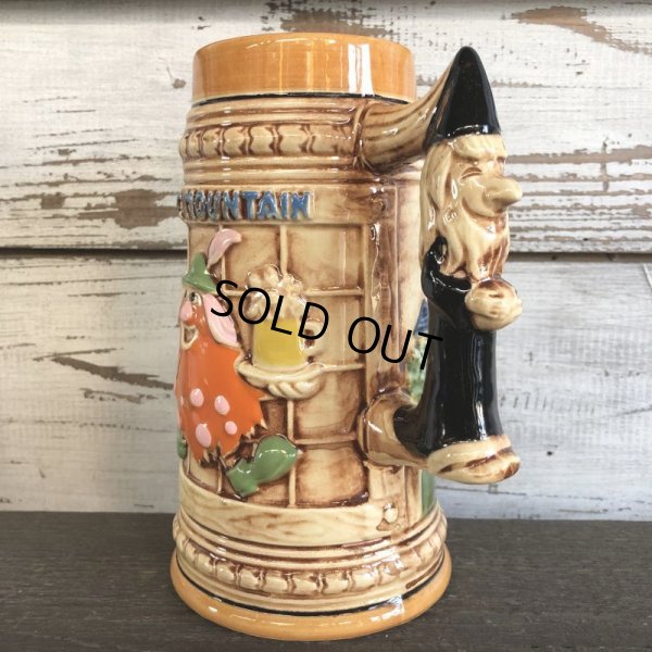 画像2: 70s Vintage Six Flags Magic Mountain Bloop Troll Beer Stein Mug (S383) 