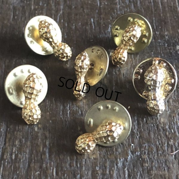 画像1: Vintage Peanut Pins (T268)