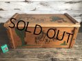 Vintage U.S.A Cowboy Wooden Chet Box (T369) 　