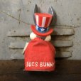 画像4: 70s Vintage Bugs Bunny Finger Puppet Uncle Sam (T542)