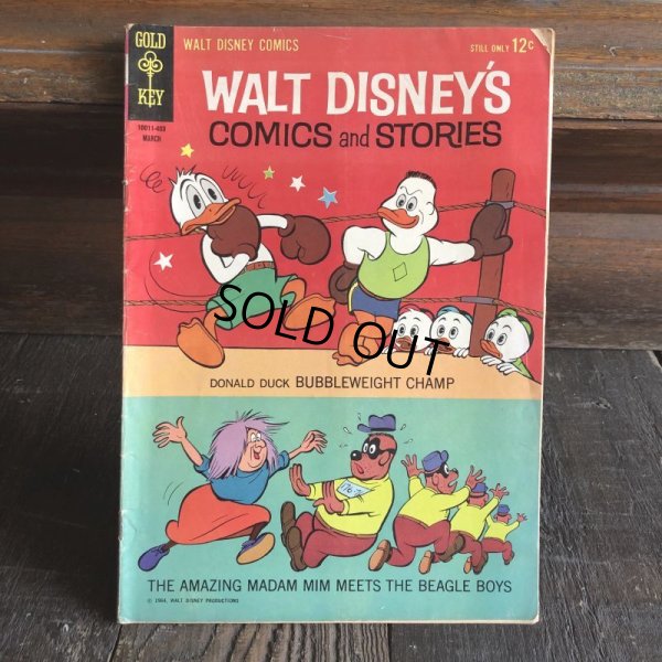 画像1: 60s Vintage Gold Key WALT DISNEY'S comics (S760) 