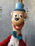 画像8: Vintage Knickerbocker Huckleberry Hound Hand Puppet (T767)  