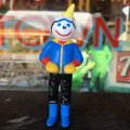 Vintage Jack in the Box PVC Figure F (T957)