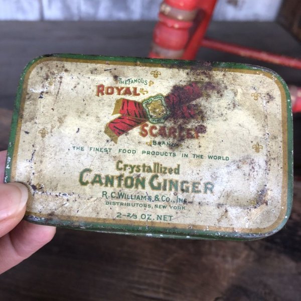 画像1: Vintage Can CANTON GINGER (T976) 