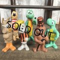 60s Vintage Walt Kelly Pogo Figure Set of 6 (T995) 