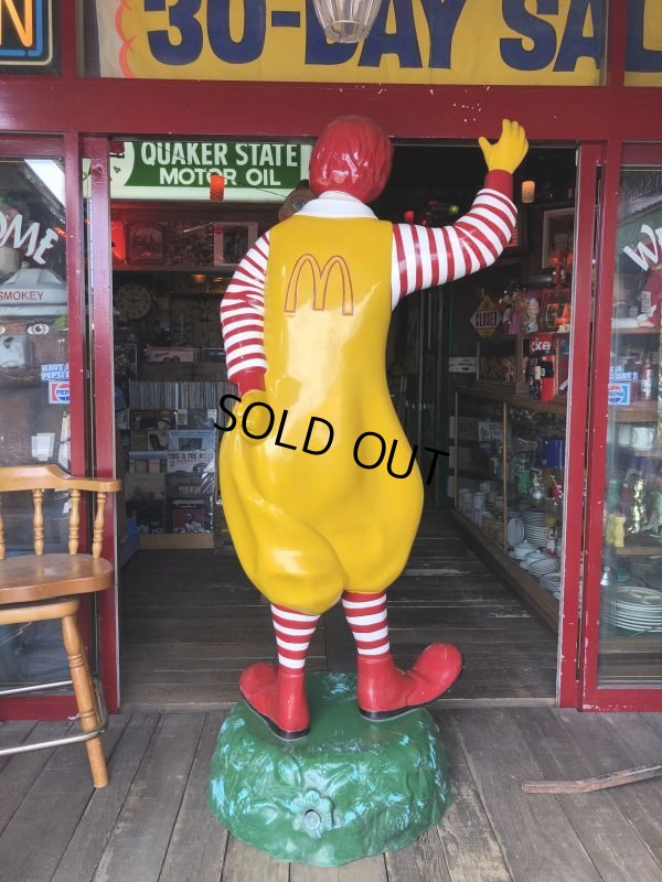 画像5: Vintage Ronald McDonald Store Display Life Size Statue