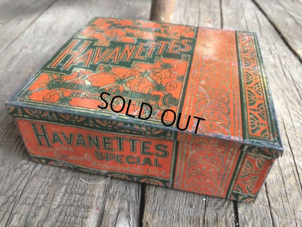 画像2: Vintage U.S.A  Advertising Tin Can HAVANETTES (B132)