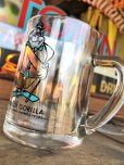 画像2: Vintage Hanna Barbera Magilla Gorilla Mug Glass (B283) (2)