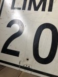 画像3: Vintage Road Sign SPEED LIMIT 20 (B285)  (3)