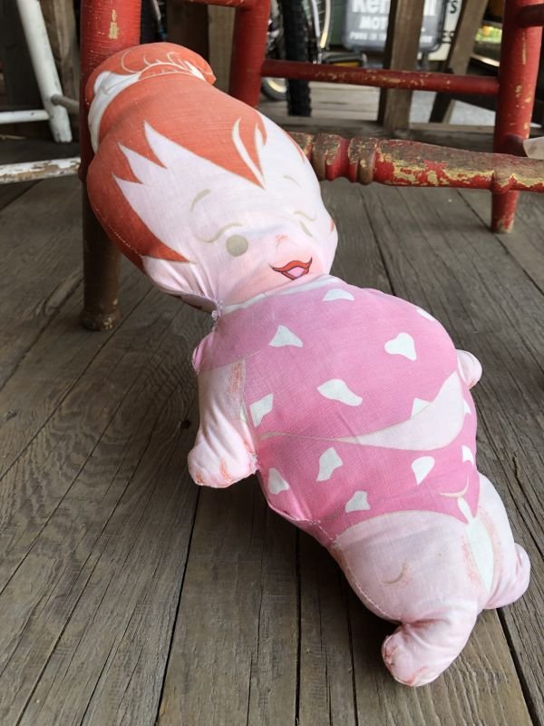 画像3: Vintage The Flintstones Pebbles Pillow Doll (B323)