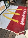 画像5: 70s Vintage Original McDonald's Flag Banner Sign (B565) 