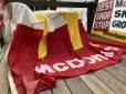 画像11: 70s Vintage Original McDonald's Flag Banner Sign (B565) 