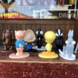 画像2: Vintage 1987 Arby's Looney Tunes Figures Complete Set (B836)  (2)