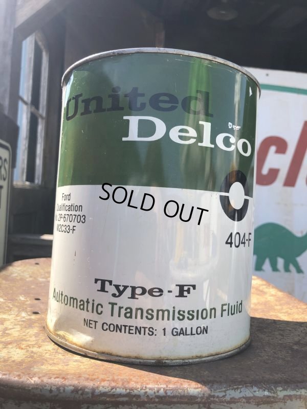 画像1: Vintage United Delco Oil can (B850)