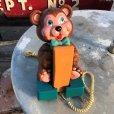 画像4: 80s Vintage Cuddles Teddy Bear Telephone (B508)