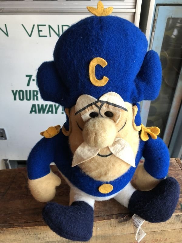 画像1: 70s Vintage Cap'n Crunch Plush Doll (B543)