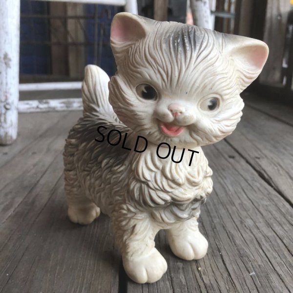 画像1: Vintage Edward Mobley Rubber Doll Kitty Cat (B561)