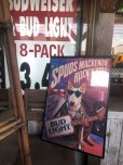 画像7: 80s Vintage Budweiser Advertising Bud Light Spuds MacKenzie Poster Store Sign (B756) 