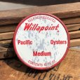 画像6: Vintage Willapoint PACIFIC OYSTERS Glass Jar 10oz (B855)