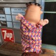 画像2: 60s Vintage THE FLiNTSTONES Fred Big Head Hand Puppet (B974) (2)