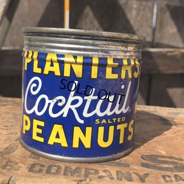 画像2: Vintage Planters MR.PEANUTS Tin Can (O)