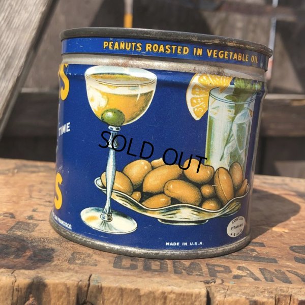 画像2: Vintage Planters MR.PEANUTS Tin Can (E)