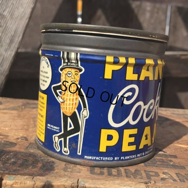 画像1: Vintage Planters MR.PEANUTS Tin Can (M)