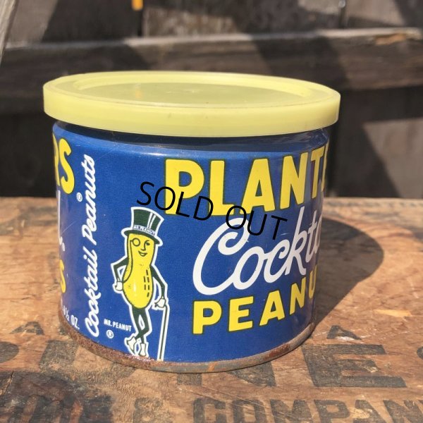 画像1: Vintage Planters MR.PEANUTS Tin Can (J)