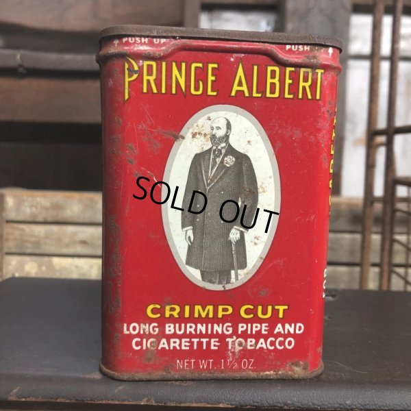 画像2: Vintage Pipe & Cigarette Smoking Tobacco Pocket Tin PRINCE ALBERT (B983)    