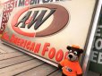 画像16: Vintage A&W Restaurant ALL AMERICAN FOOD Lighted Store Sign Huge!!!! (C024)