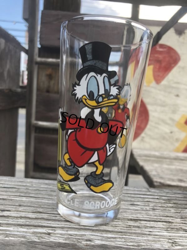 画像1: 70s Vintage Pepsi Glass Uncle Scrooge (C150)