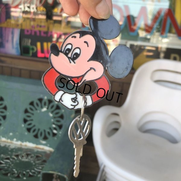 画像1: Vintage Disney Mickey Mouse Key Chain Wagen (C101) 