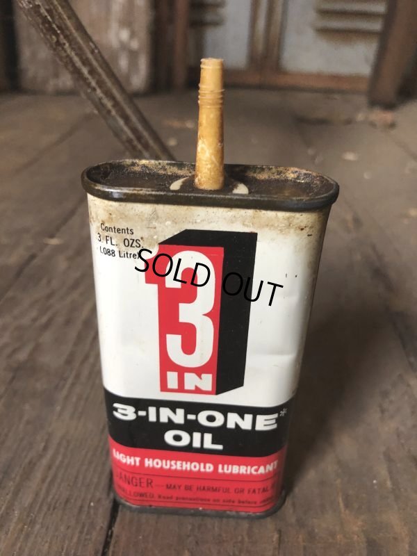 画像2:  Vintage Oil Can 3-IN-ONE OIL (C508)