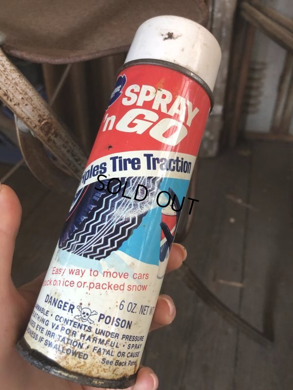 画像1: Vintage Spray Can PRESTONE Triples Tire Traction (C538) 