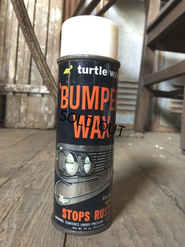 画像2: Vintage Spray Can turtle wax BUMPER WAX (C539) 